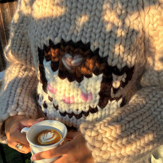 Cappuccino Knit Sweater