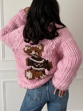 Teddy Bear Knit Sweater